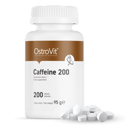 OstroVit Kofeina 200 mg 200 tabletek energia